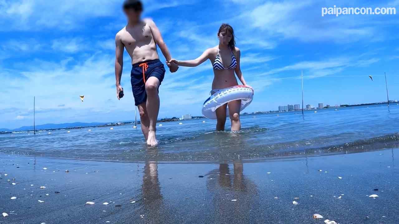 FC2-PPV-3164232 - 【準新作ゲリラセール】自由奔放でめちゃくちゃかわいい巨乳彼女と真夏の海水浴デート後に中出し2発【5/26まで！！】 thumbnail_1.jpg