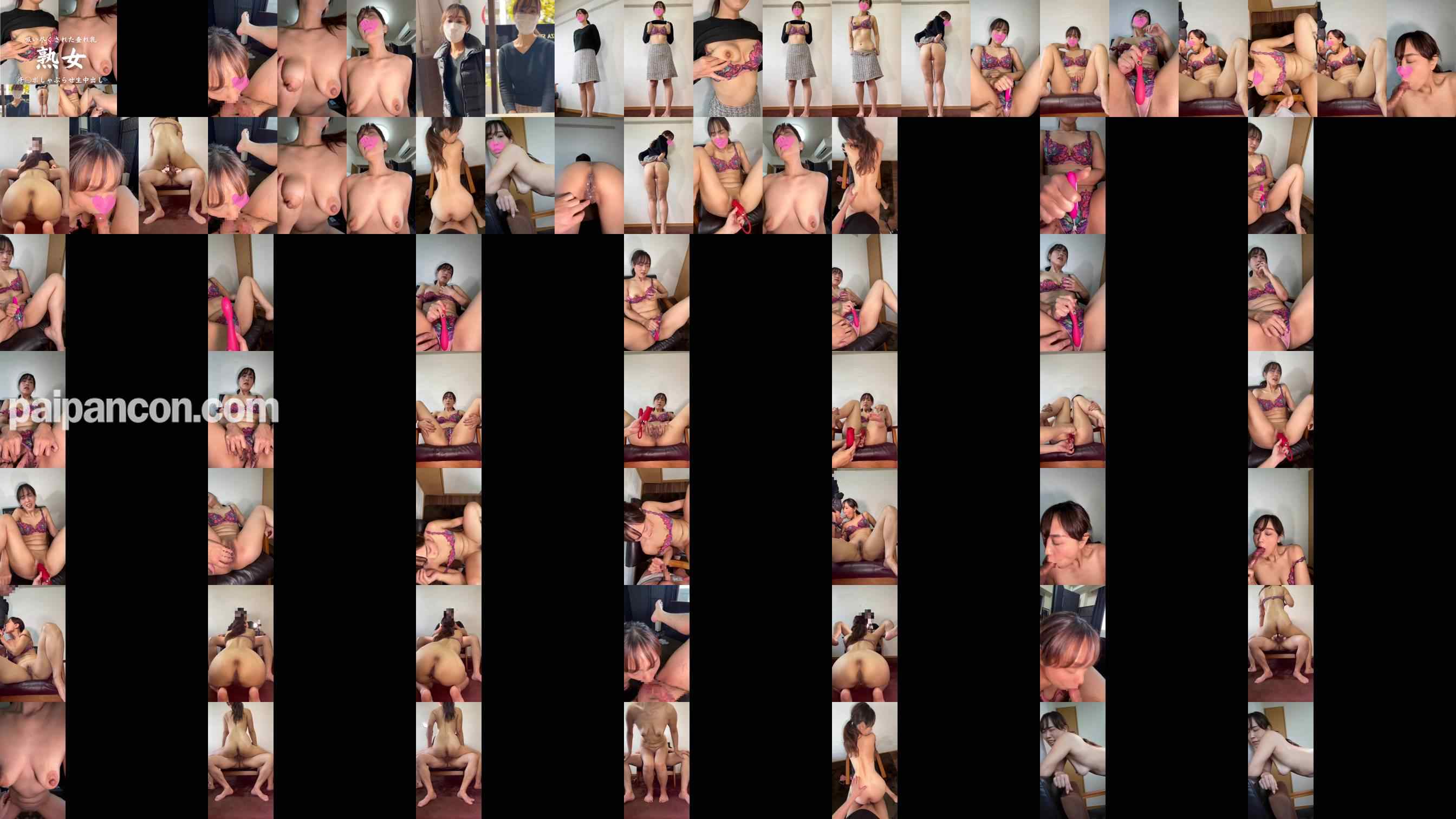 FC2-PPV-4791804 - セレブ感漂う２児の奥様　玲*さん45歳　人妻らしい見事な垂れ乳　極上フェラと使い込んだくすんだおま○こに生中出し grid.jpg