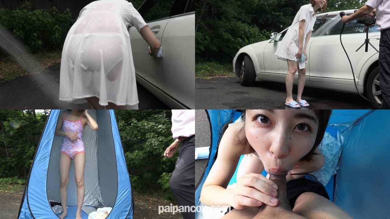 FC2-PPV-4803604 - 【個撮・大ヒット!続編!】〈長○まさみ激似!パイパン超美人妻〉【露出フェラ&洗車羞恥】神エロ水着を着衣したままチンポしゃぶらせオマンコいじり!密着ハメで激ピストン中出し!! thumbnail_1.jpg